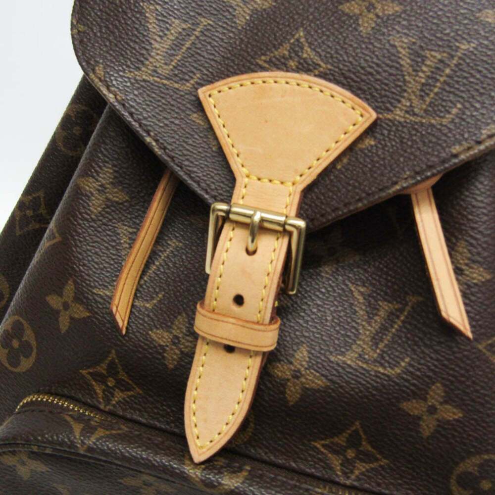 LOUIS VUITTON Brown Monogram Backpack - Picture 8 of 14